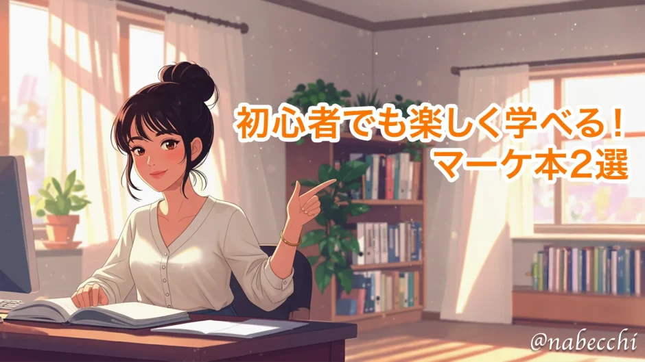 初心者でも楽しく学べる！マーケ本2選