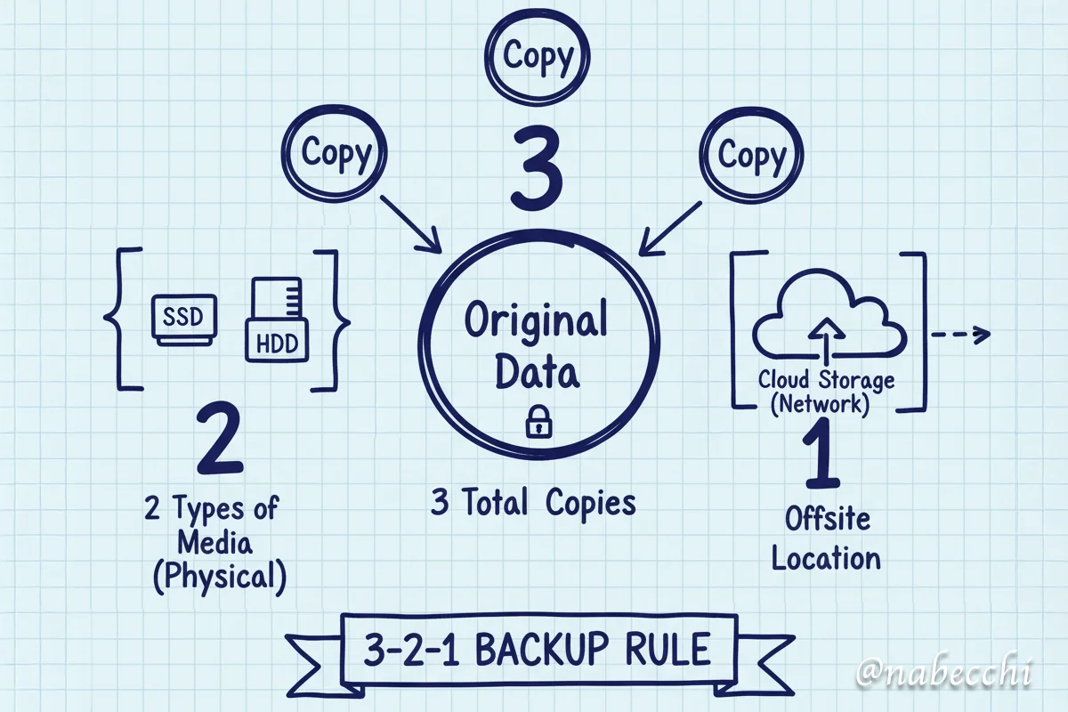 3-2-1バックアップルール