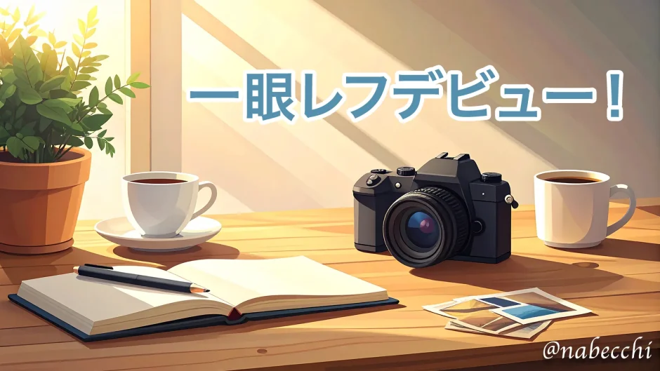 一眼レフデビュー！