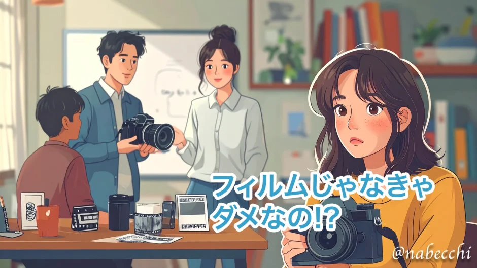 フィルムじゃなきゃだめなの？
