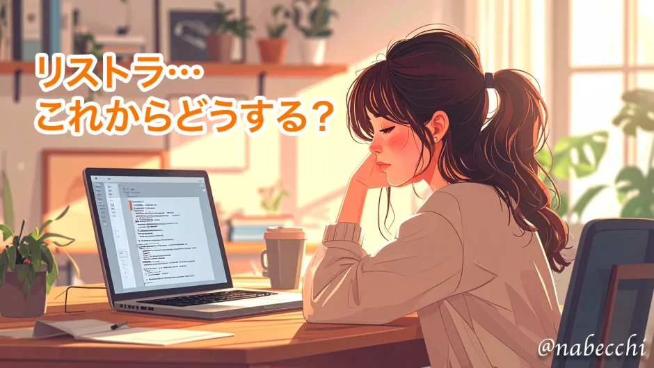 リストラ…これからどうする？