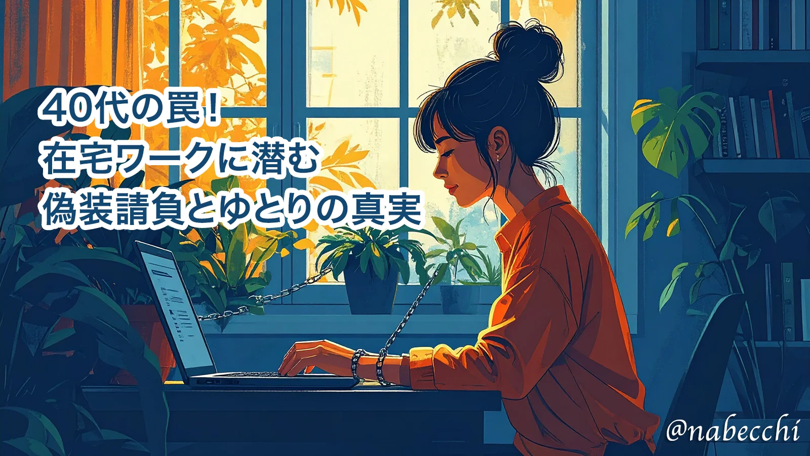 40代の罠！在宅ワークに潜む偽装請負とゆとりの真実