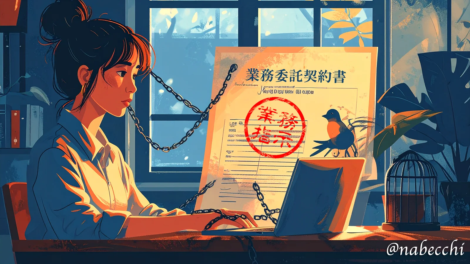 【契約の罠】ハンコと閉じ込められた自由