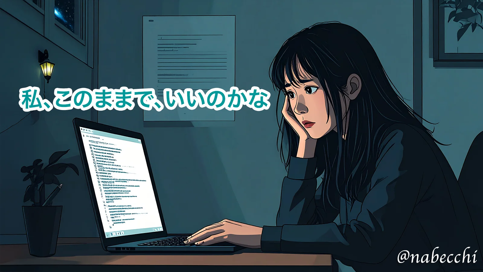 私、このままで、いいのかな