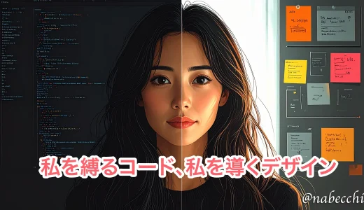 私を縛るコード、私を導くデザイン
