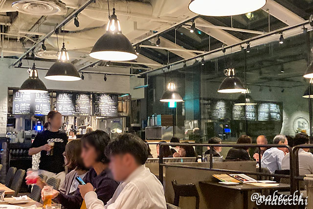 東京ビアホール＆ビアテラス14 店内