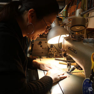 ミシンで残念な持ち手の縫付け – ランチトートバッグ制作 教室8