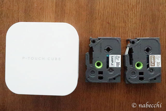 P-TOUCH CUBE 内包物