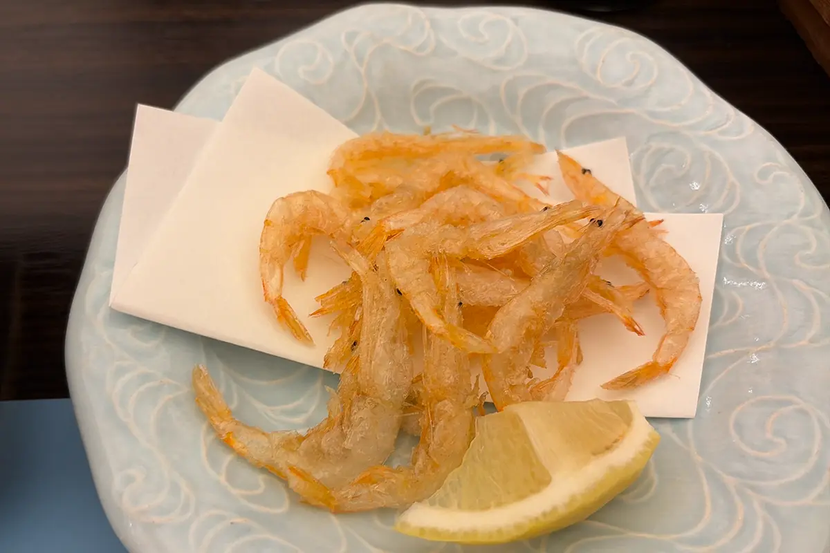 白エビの唐揚げ