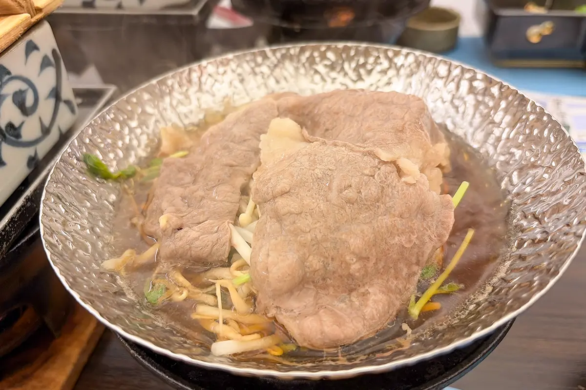 氷見牛のすき焼き