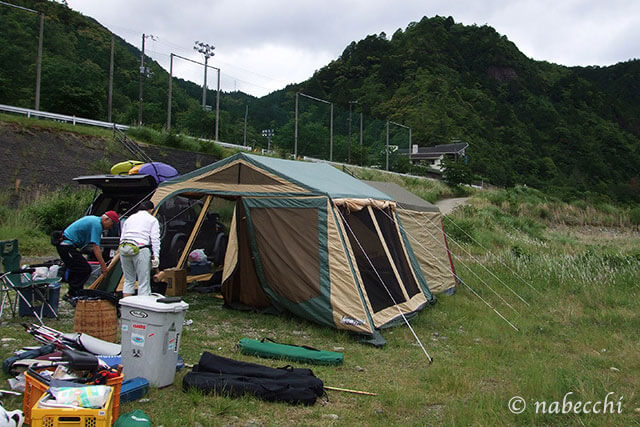 熊野川キャンプ