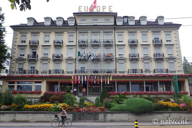 スイス・ルツェルン『Grand Hotel Europe』