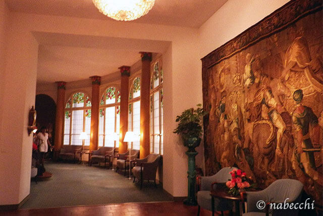 スイス・ルツェルン『Grand Hotel Europe』廊下