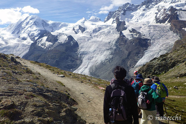 逆さマッターホルンと迷子の下山ハイキング -スイス旅行7日目