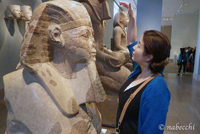 メトロポリタン美術館 エジプト美術 石像