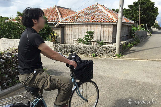 沖縄小浜島でサイクリング