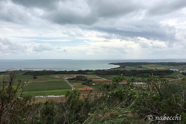 小浜島西大岳展望台からの眺め