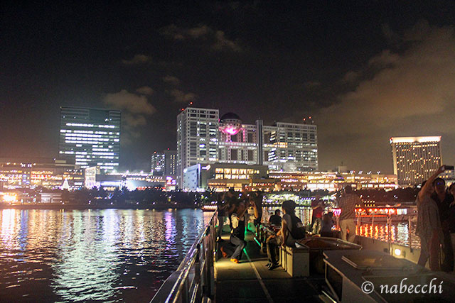 屋台船 東京湾夜景