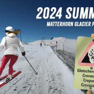 夏にスキー？マッターホルングレイシャーへ-2024スイス旅行7日目