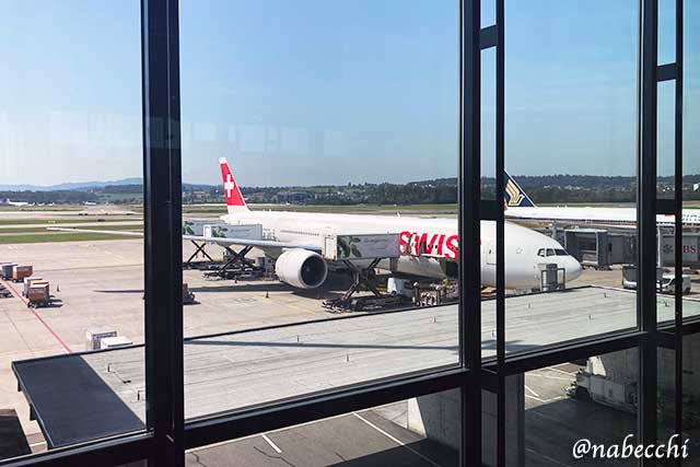 スイス・インターナショナル・エアラインズの飛行機