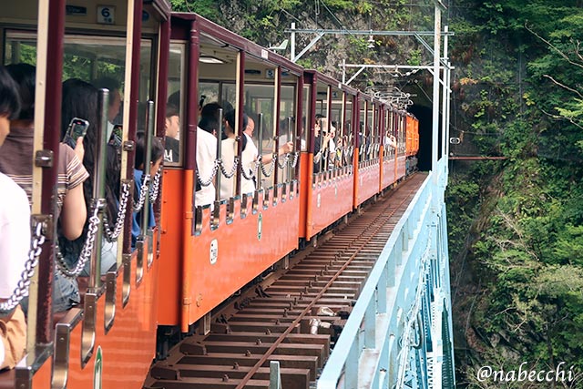 黒部峡谷トロッコ電車