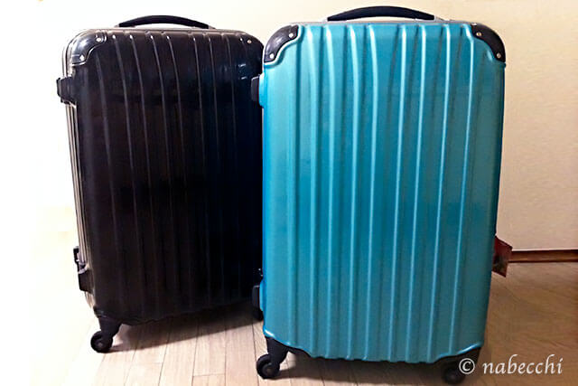 10日間旅行にLサイズのスーツケースレンタル。メリット実感♪