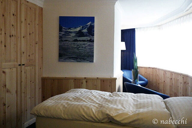 寝室 スイス・サンモリッツ ホテル『SAN GIAN』