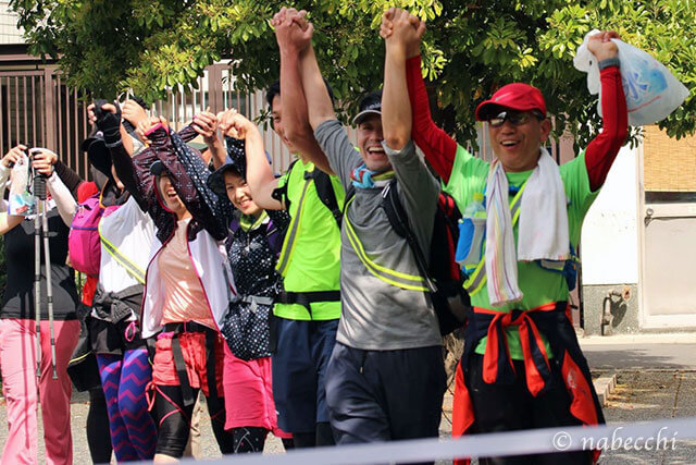 2014関西100km歩こうよ大会 - サポーター編：ゴール