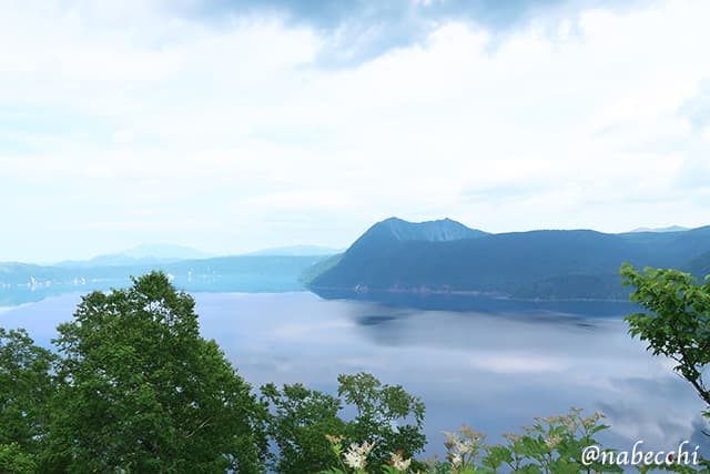 晴れた摩周湖