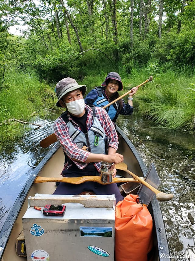 釧路川源流 カヌー体験
